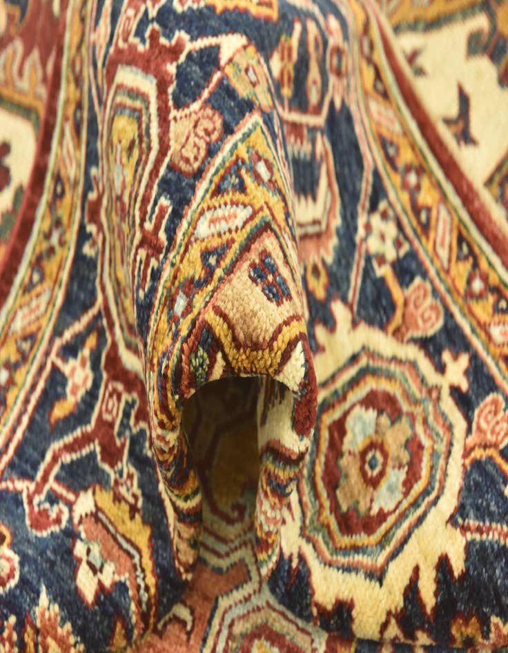 Detail image of 5' 8 x 8' 3  Hand Knotted Ariana Ziegler Rug