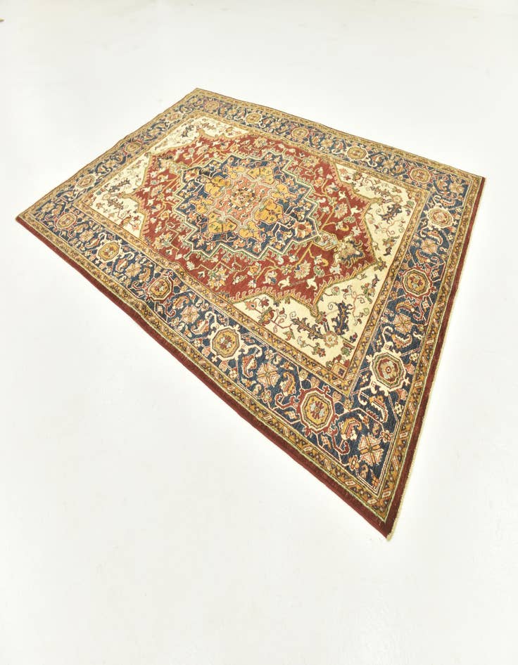 Detail image of 5' 8 x 8' 3  Hand Knotted Ariana Ziegler Rug