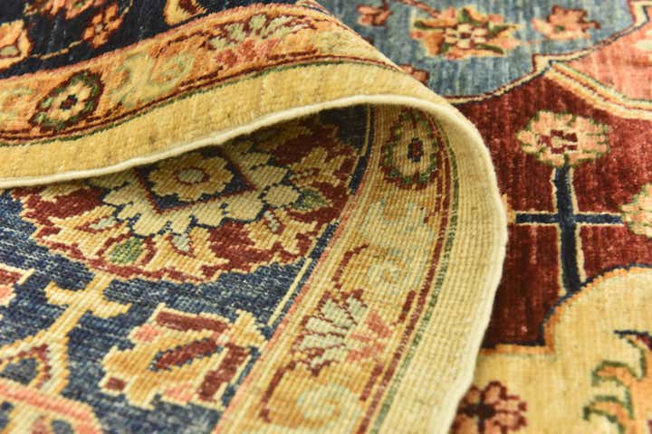 7' x 9' 7 Hand Knotted Ariana Ziegler Rug