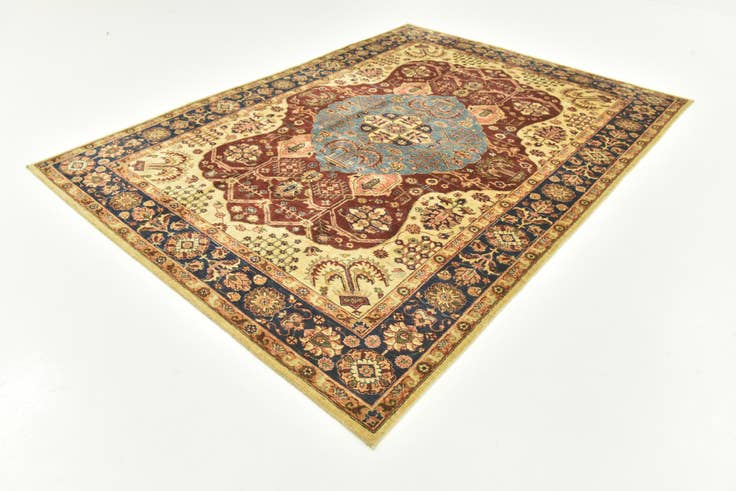 Detail image of 7' x 9' 7 Hand Knotted Ariana Ziegler Rug