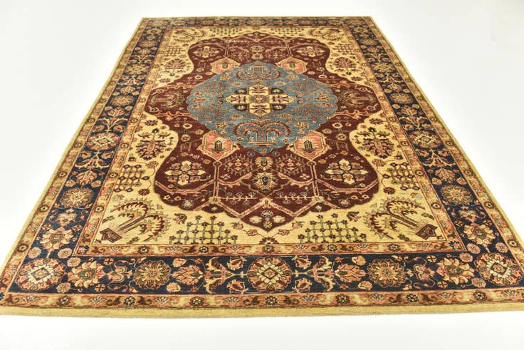Detail image of 7' x 9' 7 Hand Knotted Ariana Ziegler Rug