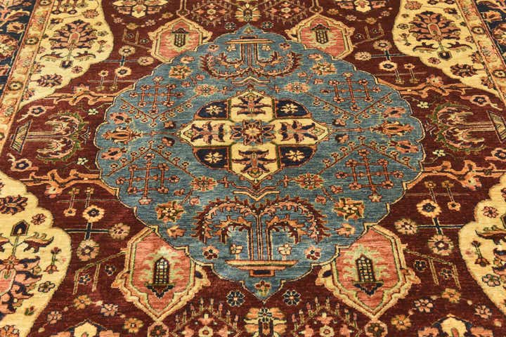 7' x 9' 7 Hand Knotted Ariana Ziegler Rug