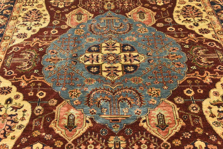 Detail image of 7' x 9' 7 Hand Knotted Ariana Ziegler Rug