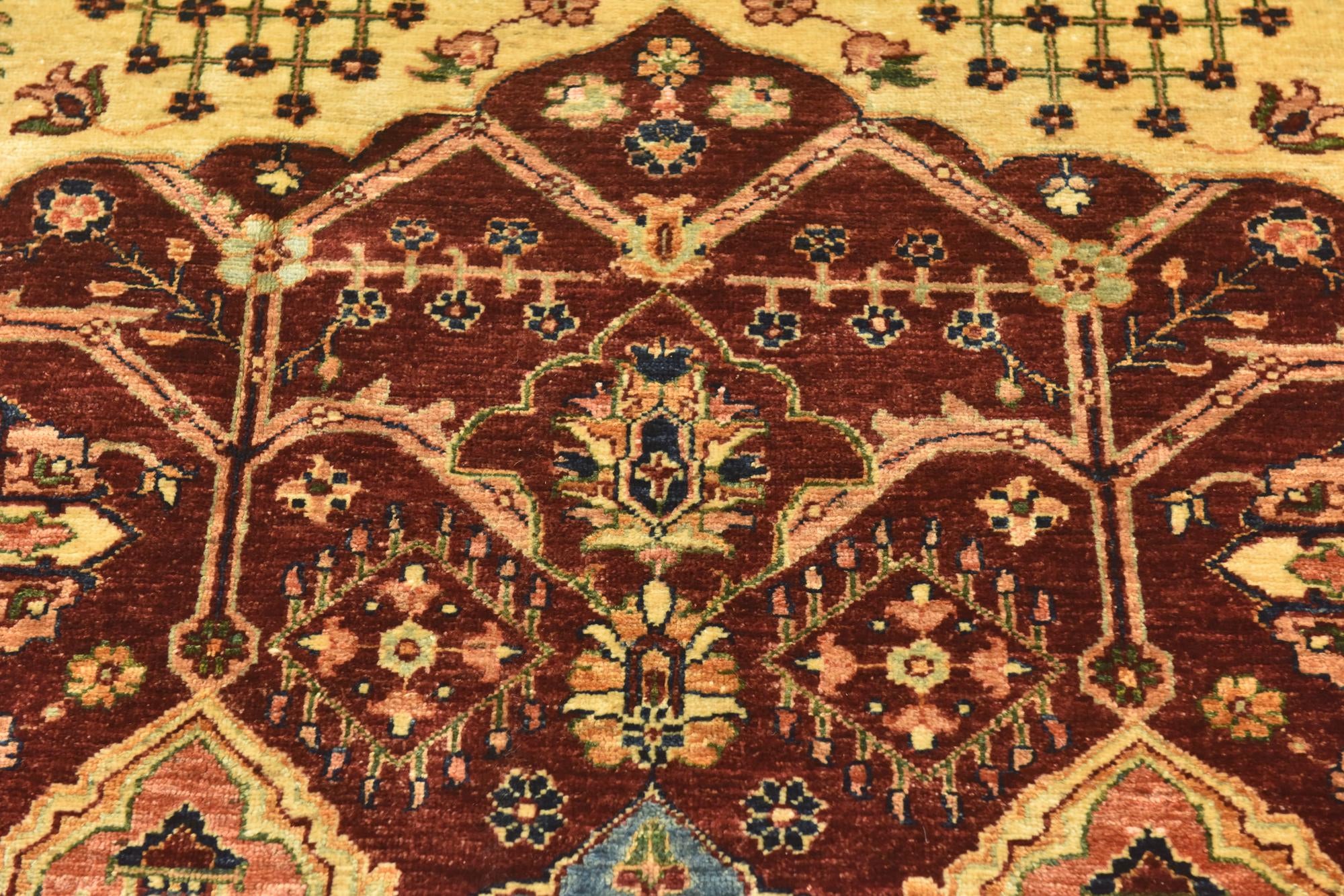 7' x 9' 7 Hand Knotted Ariana Ziegler Rug