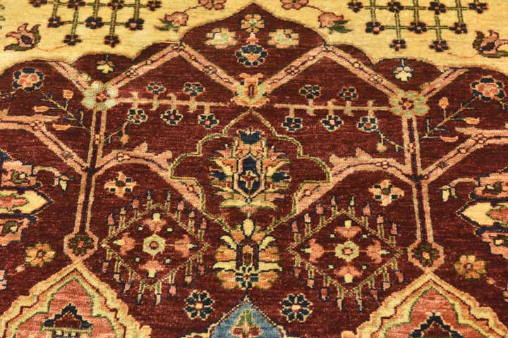 7' x 9' 7 Hand Knotted Ariana Ziegler Rug