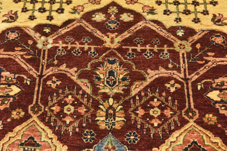 Detail image of 7' x 9' 7 Hand Knotted Ariana Ziegler Rug