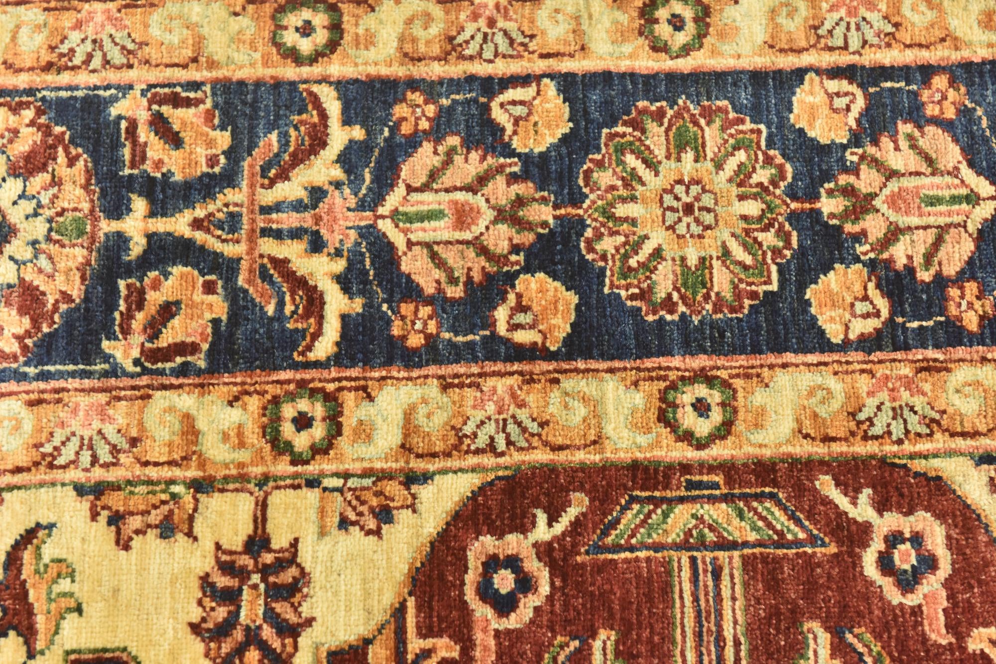7' x 9' 7 Hand Knotted Ariana Ziegler Rug
