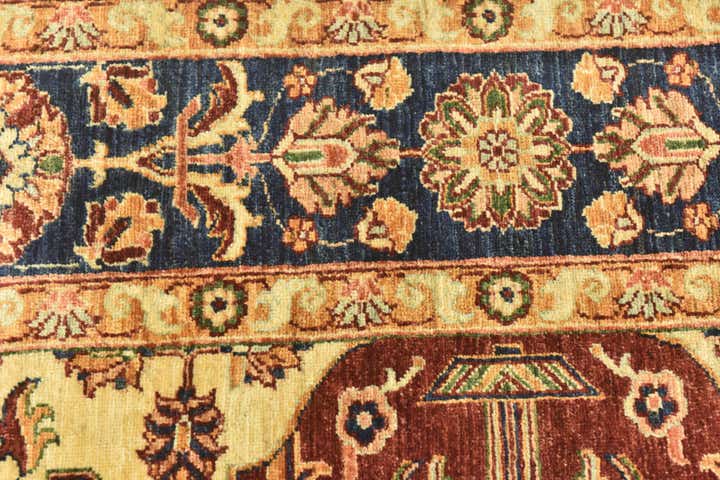 7' x 9' 7 Hand Knotted Ariana Ziegler Rug