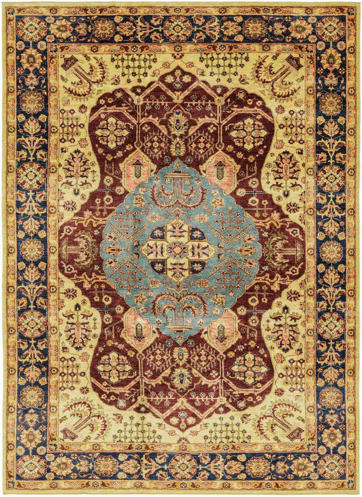 7' x 9' 7 Hand Knotted Ariana Ziegler Rug