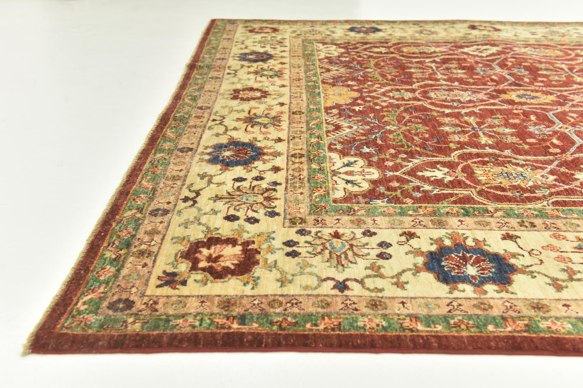 6' 11 x 10' 9 Hand Knotted Ariana Ziegler Rug