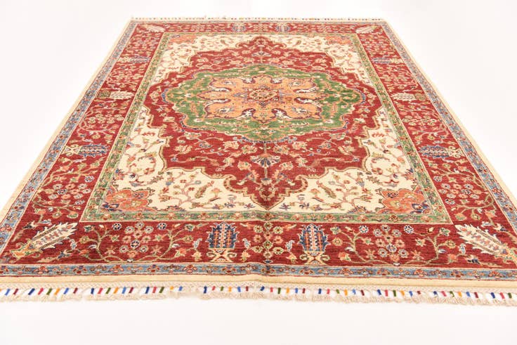 Detail image of 5' 9 x 7' 10 Hand Knotted Ariana Ziegler Oriental Rug