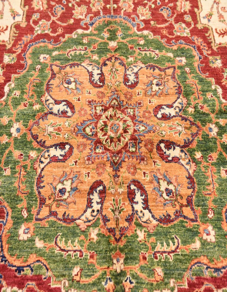 Detail image of 5' 9 x 7' 10  Hand Knotted Ariana Ziegler Oriental Rug