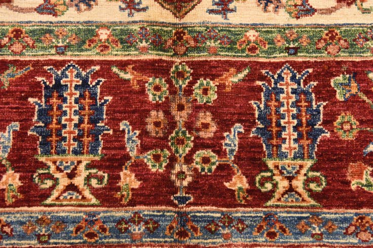 Detail image of 5' 9 x 7' 10 Hand Knotted Ariana Ziegler Oriental Rug