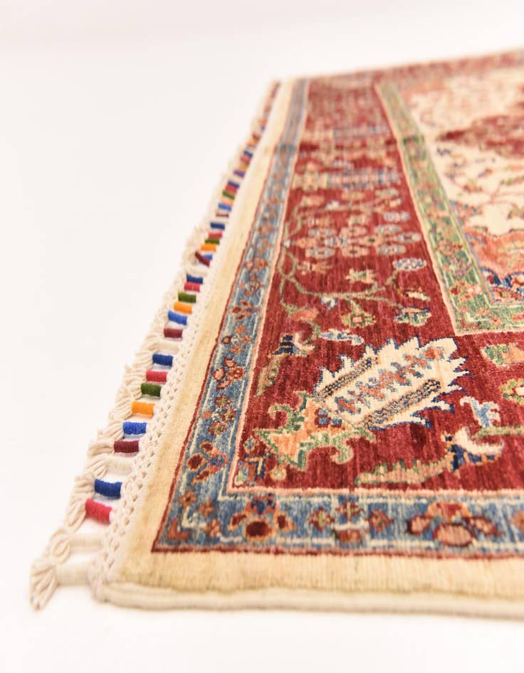 Detail image of 5' 9 x 7' 10  Hand Knotted Ariana Ziegler Oriental Rug
