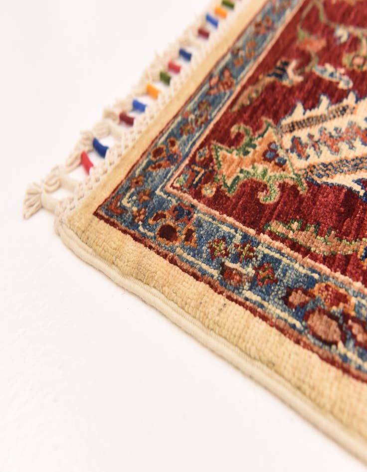 Detail image of 5' 9 x 7' 10  Hand Knotted Ariana Ziegler Oriental Rug