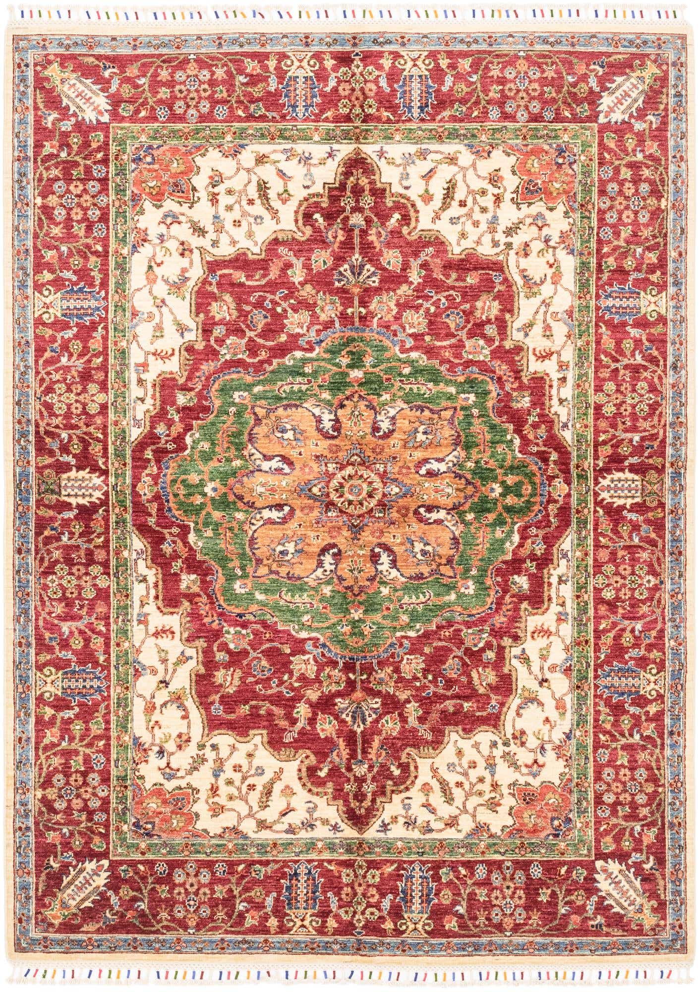 5' 9 x 7' 10 Hand Knotted Ariana Ziegler Oriental Rug