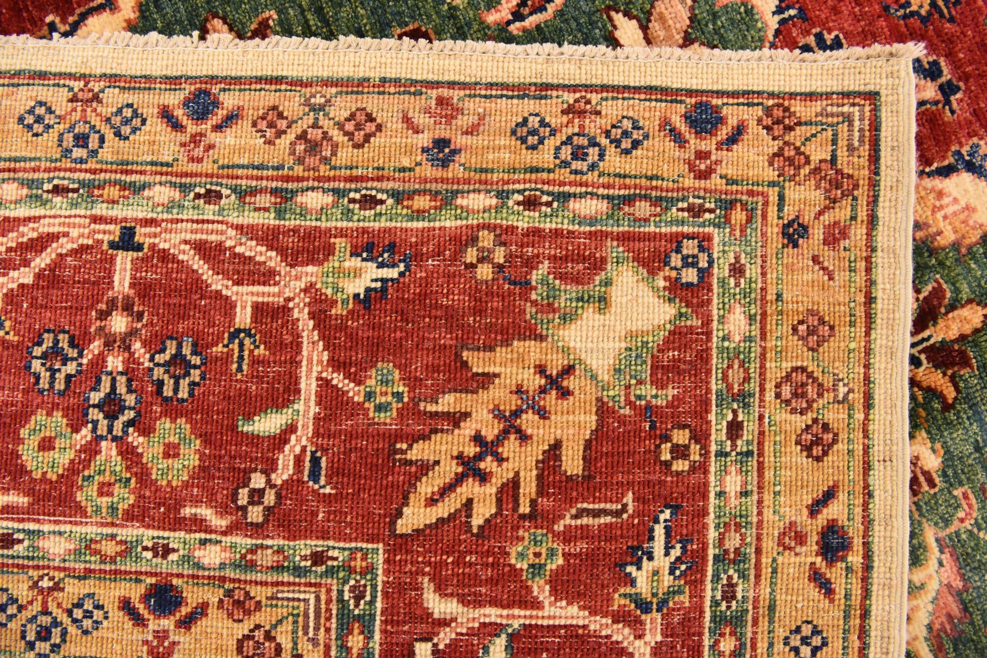 5' 9 x 8' 4 Hand Knotted Ariana Ziegler Oriental Rug