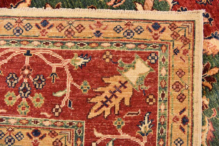 5' 9 x 8' 4 Hand Knotted Ariana Ziegler Oriental Rug