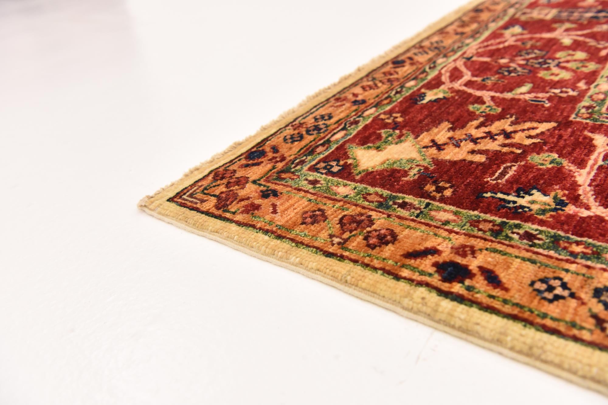 5' 9 x 8' 4 Hand Knotted Ariana Ziegler Oriental Rug