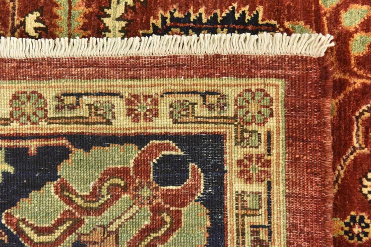 Detail image of 5' 9 x 7' 9 Hand Knotted Ariana Ziegler Rug