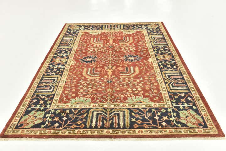 5' 9 x 7' 9 Hand Knotted Ariana Ziegler Rug