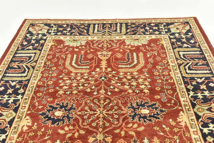 5' 9 x 7' 9 Hand Knotted Ariana Ziegler Rug