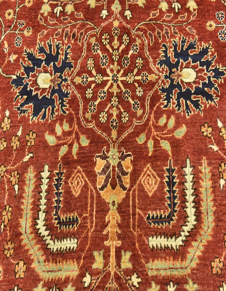 Detail image of 5' 9 x 7' 9 Hand Knotted Ariana Ziegler Rug