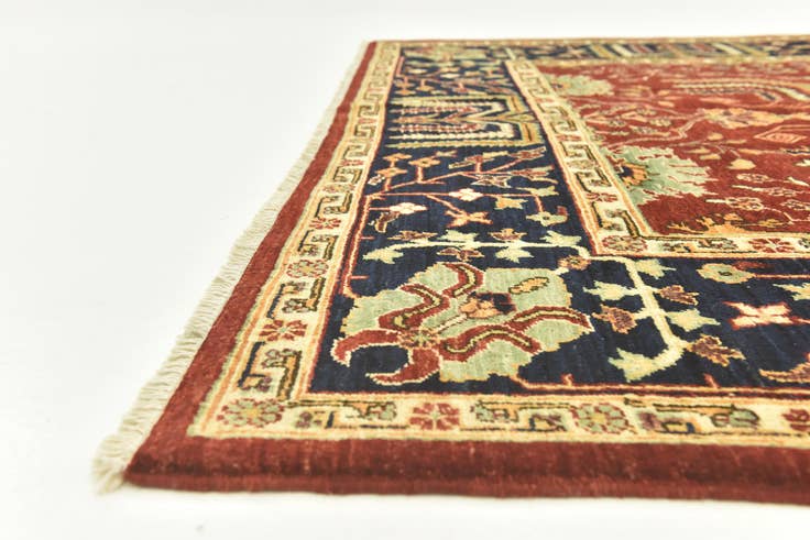 Detail image of 5' 9 x 7' 9 Hand Knotted Ariana Ziegler Rug