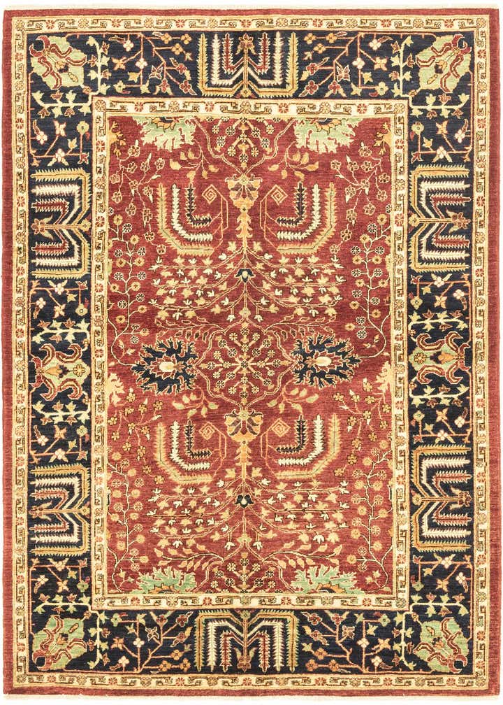 5' 9 x 7' 9 Hand Knotted Ariana Ziegler Rug