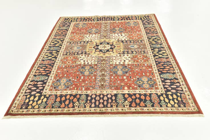 Detail image of 5' 8 x 7' 10 Hand Knotted Ariana Ziegler Rug