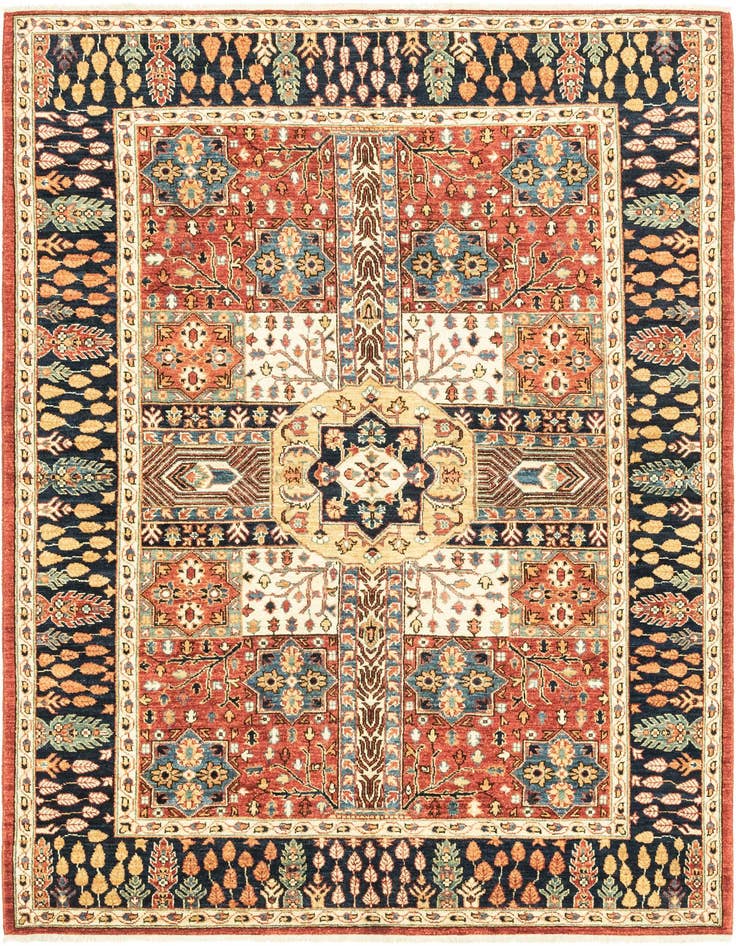 Detail image of 5' 8 x 7' 10 Hand Knotted Ariana Ziegler Rug