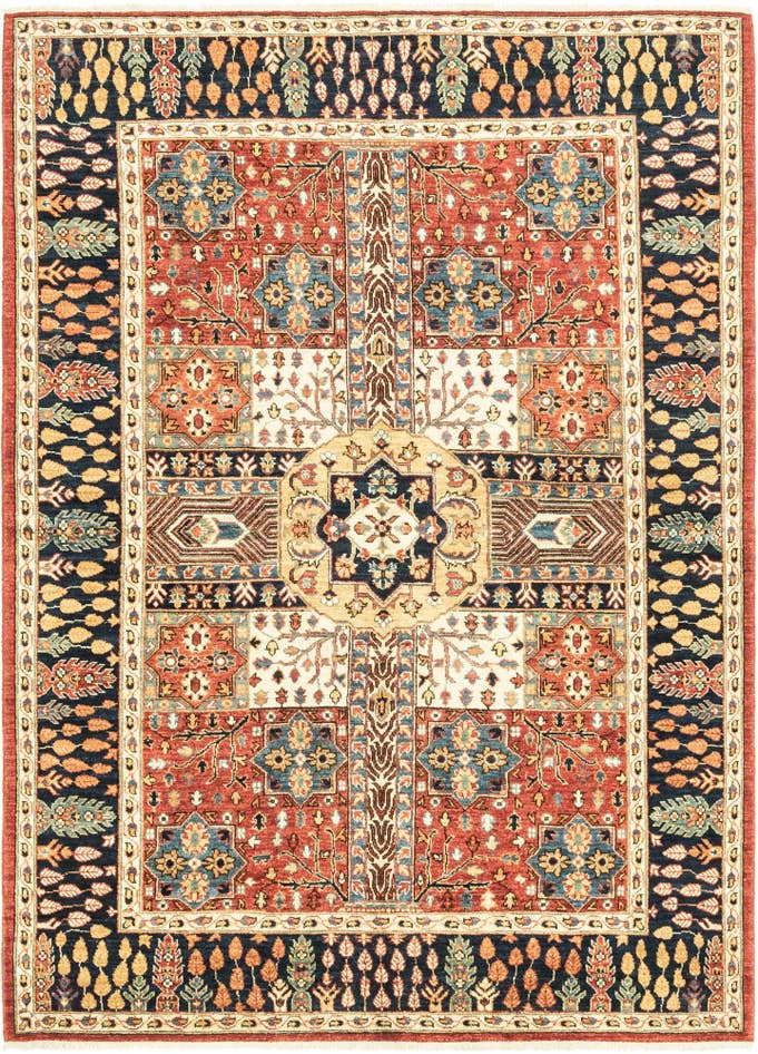 Detail image of 5' 8 x 7' 10 Hand Knotted Ariana Ziegler Rug