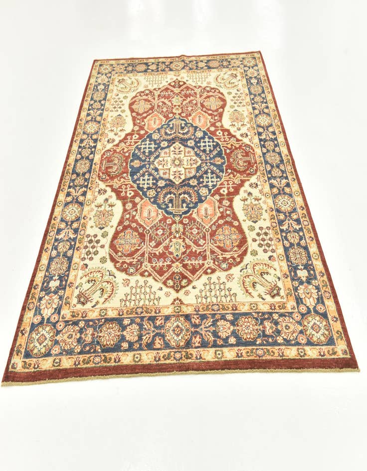 Detail image of 5' 8 x 7' 9  Hand Knotted Ariana Ziegler Rug