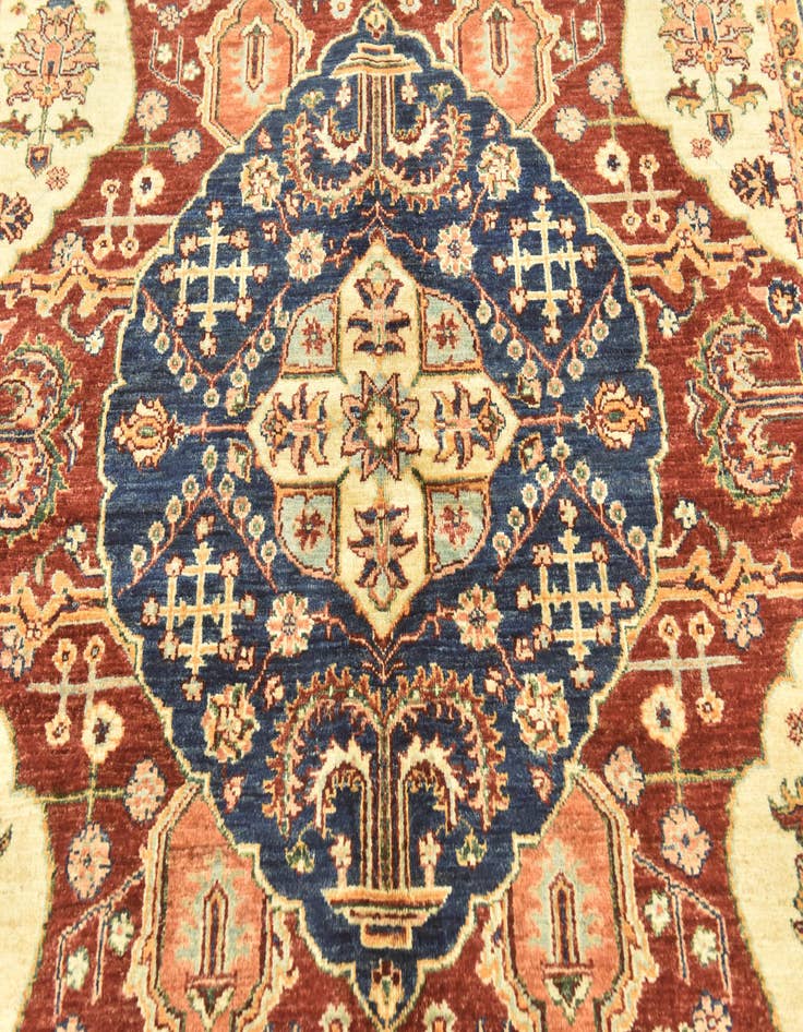 Detail image of 5' 8 x 7' 9  Hand Knotted Ariana Ziegler Rug
