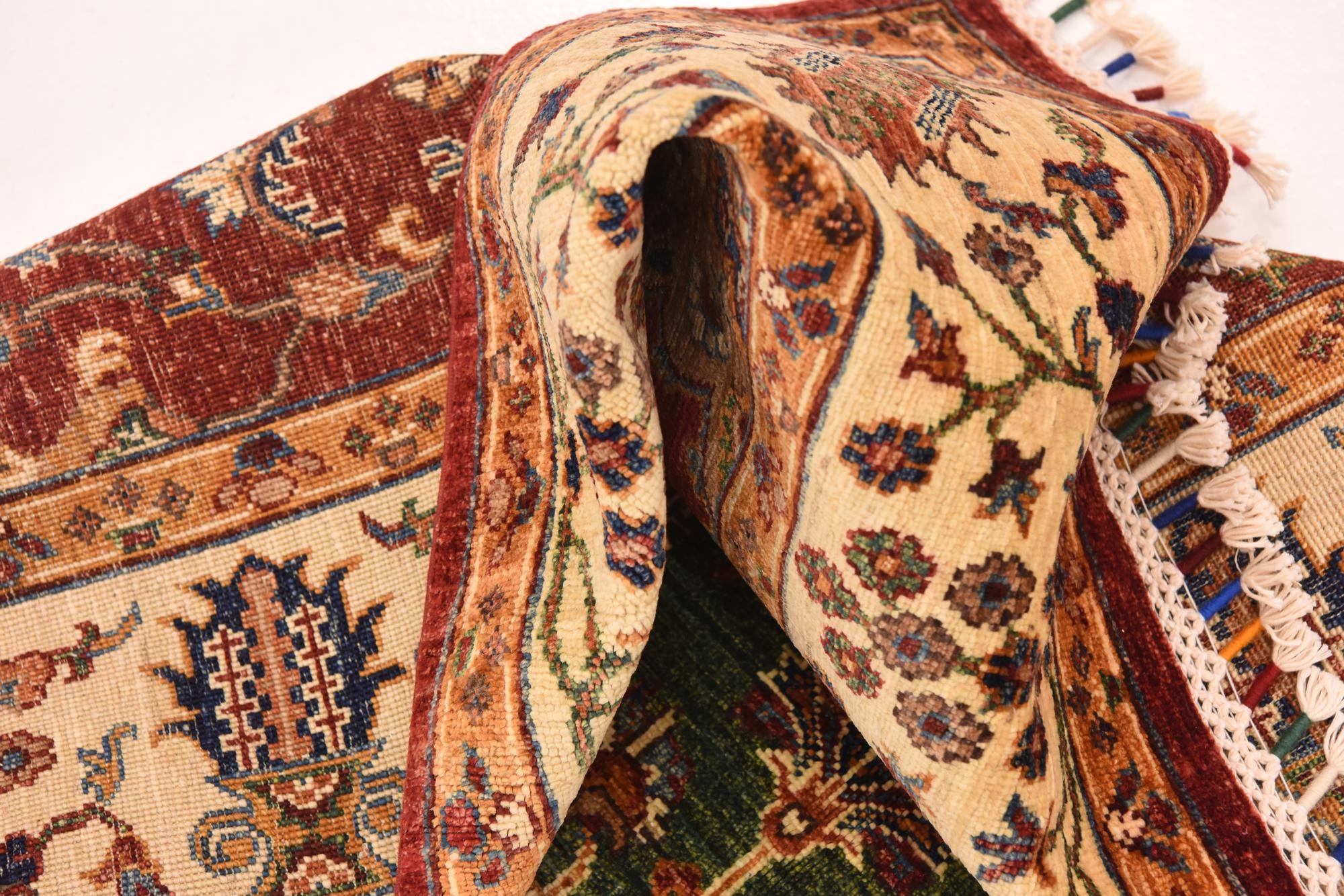5' 6 x 8' 5 Hand Knotted Ariana Ziegler Rug