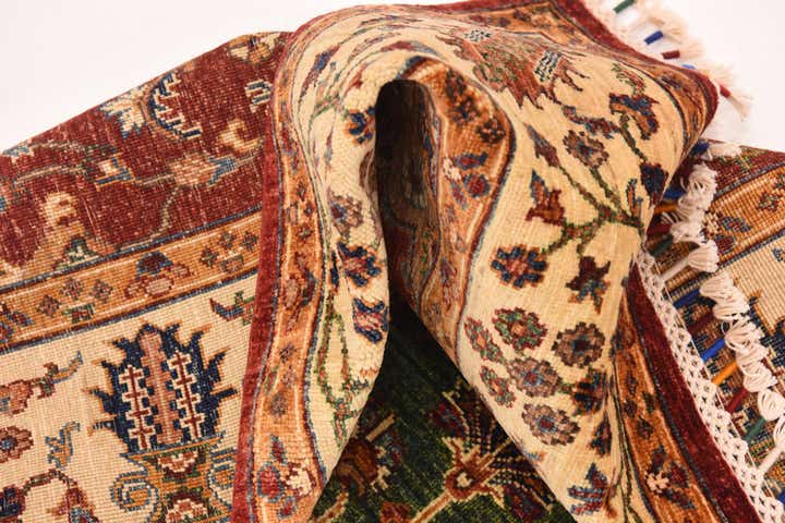 5' 6 x 8' 5 Hand Knotted Ariana Ziegler Rug