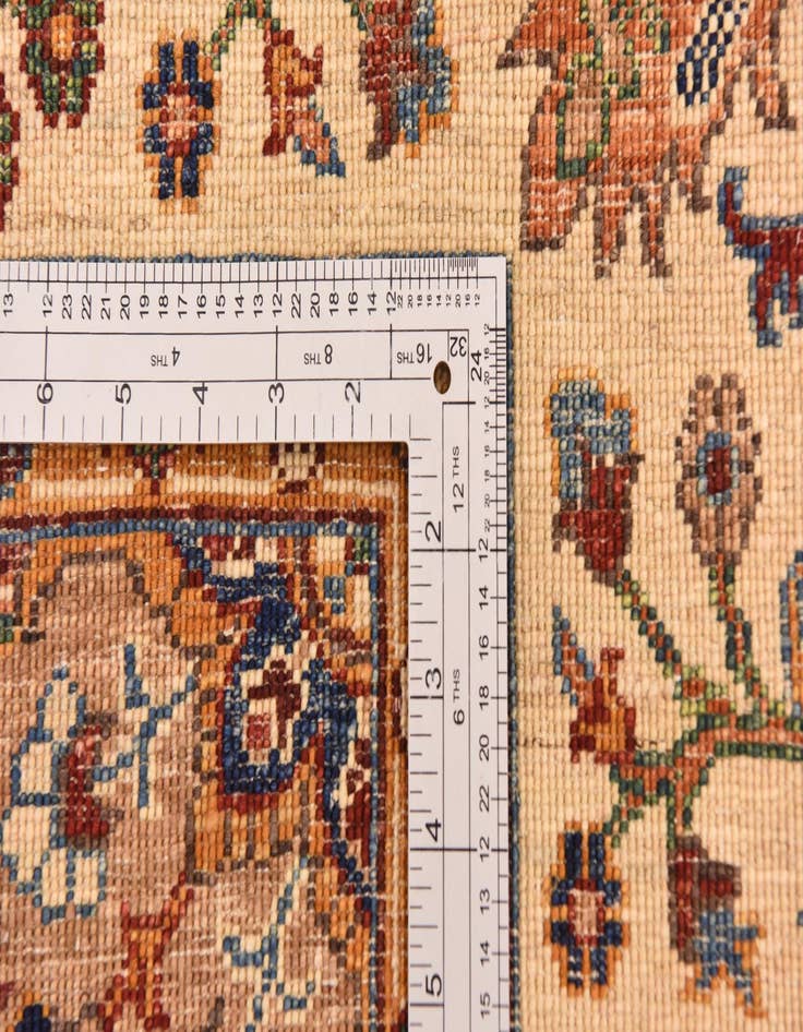 Detail image of 5' 6 x 8' 5  Hand Knotted Ariana Ziegler Rug