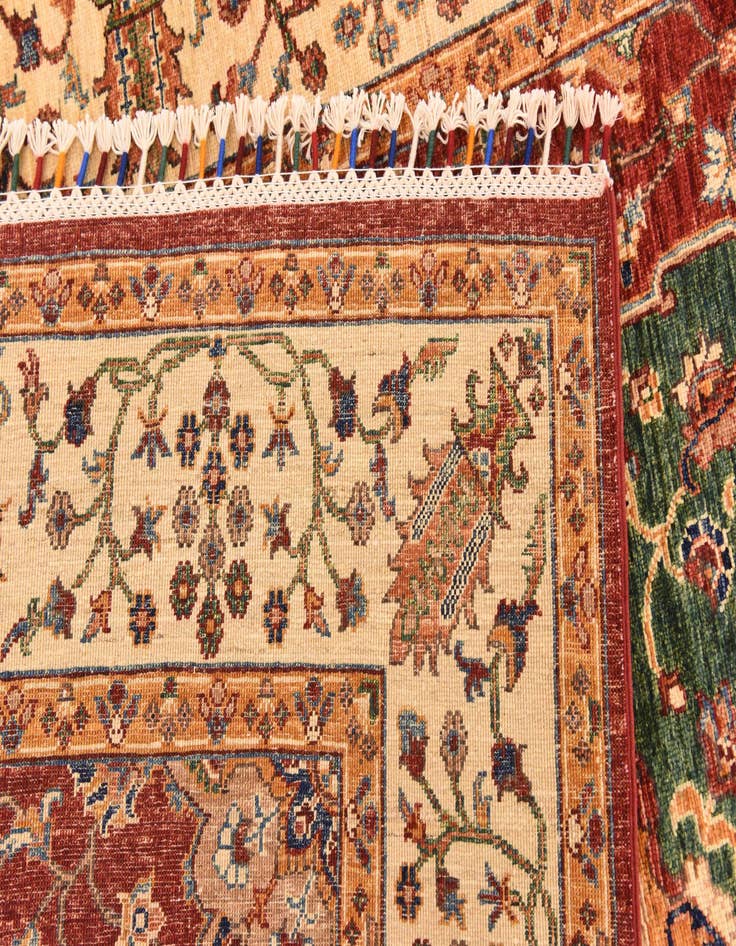 Detail image of 5' 6 x 8' 5  Hand Knotted Ariana Ziegler Rug