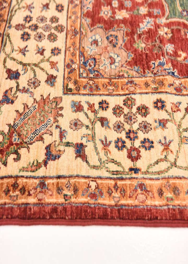 5' 6 x 8' 5 Hand Knotted Ariana Ziegler Rug