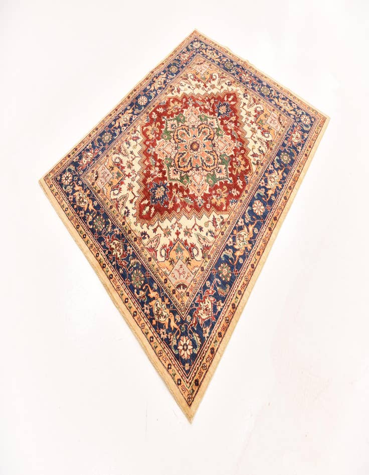 Detail image of 5' 2 x 6' 4  Hand Knotted Ariana Ziegler Rug