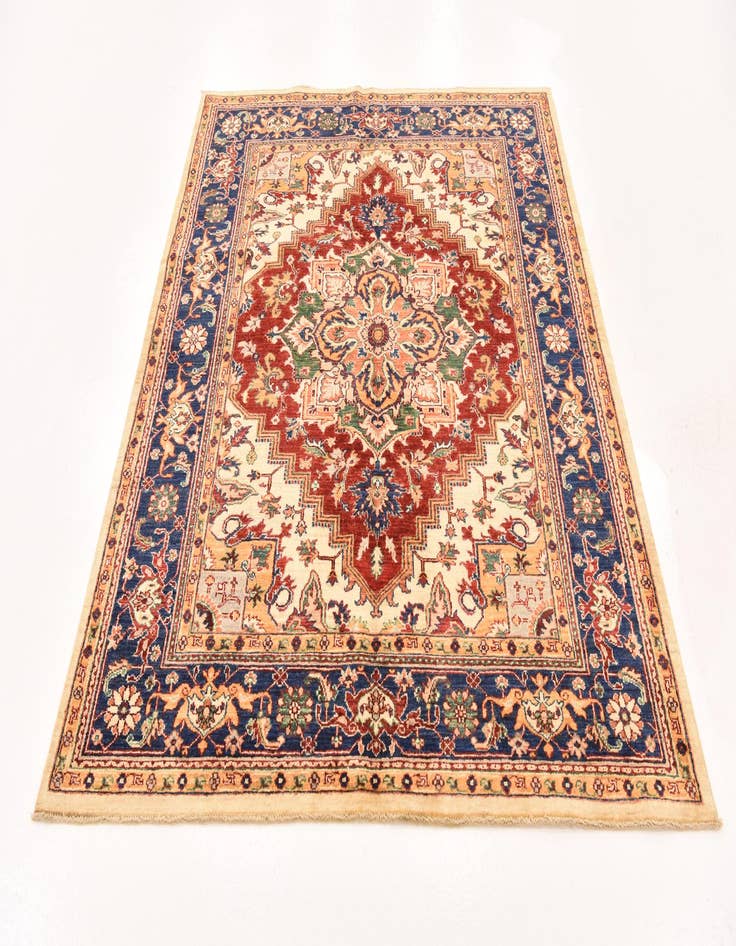 Detail image of 5' 2 x 6' 4  Hand Knotted Ariana Ziegler Rug