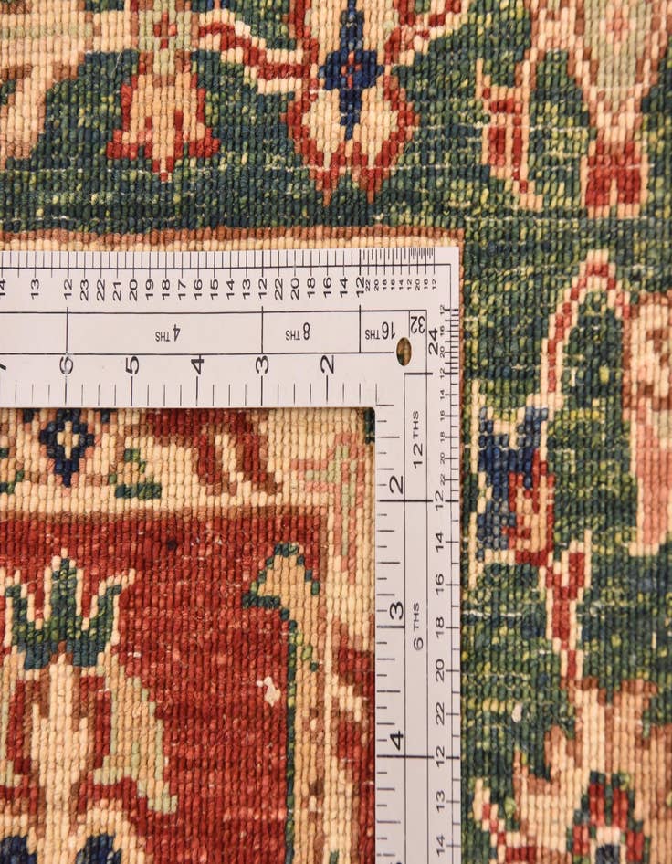 Detail image of 6' 7 x 9' 10  Hand Knotted Ariana Ziegler Rug