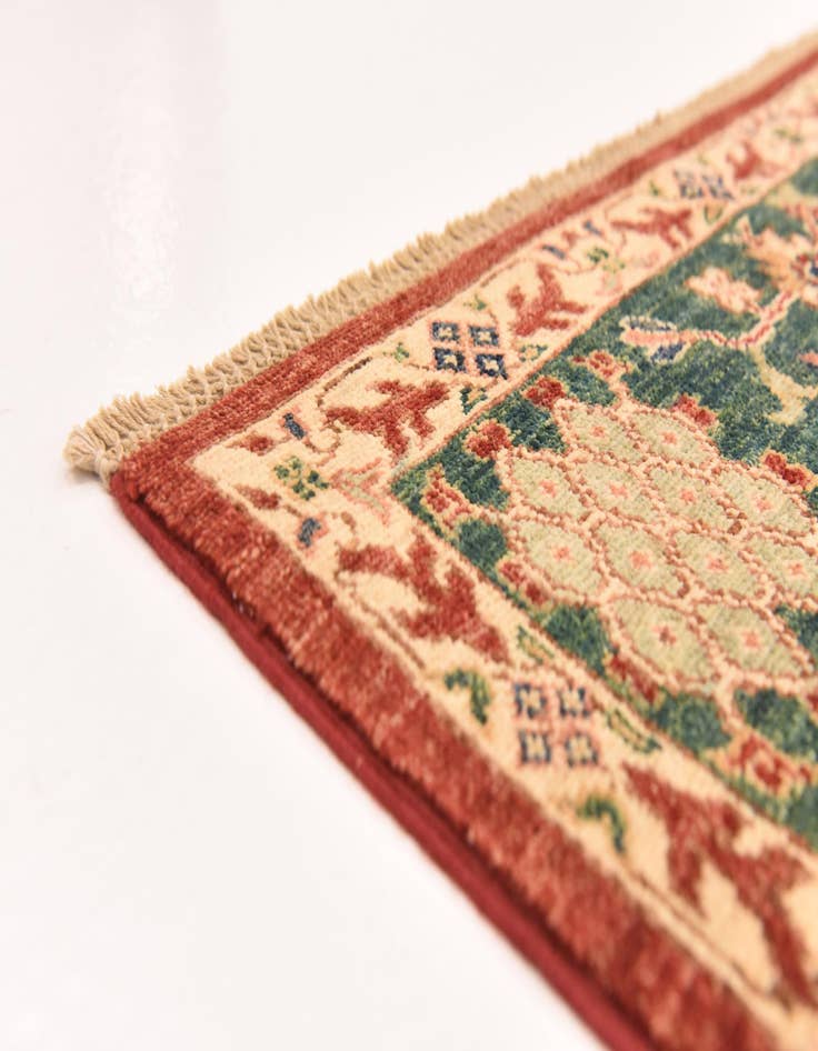 Detail image of 6' 7 x 9' 10  Hand Knotted Ariana Ziegler Rug