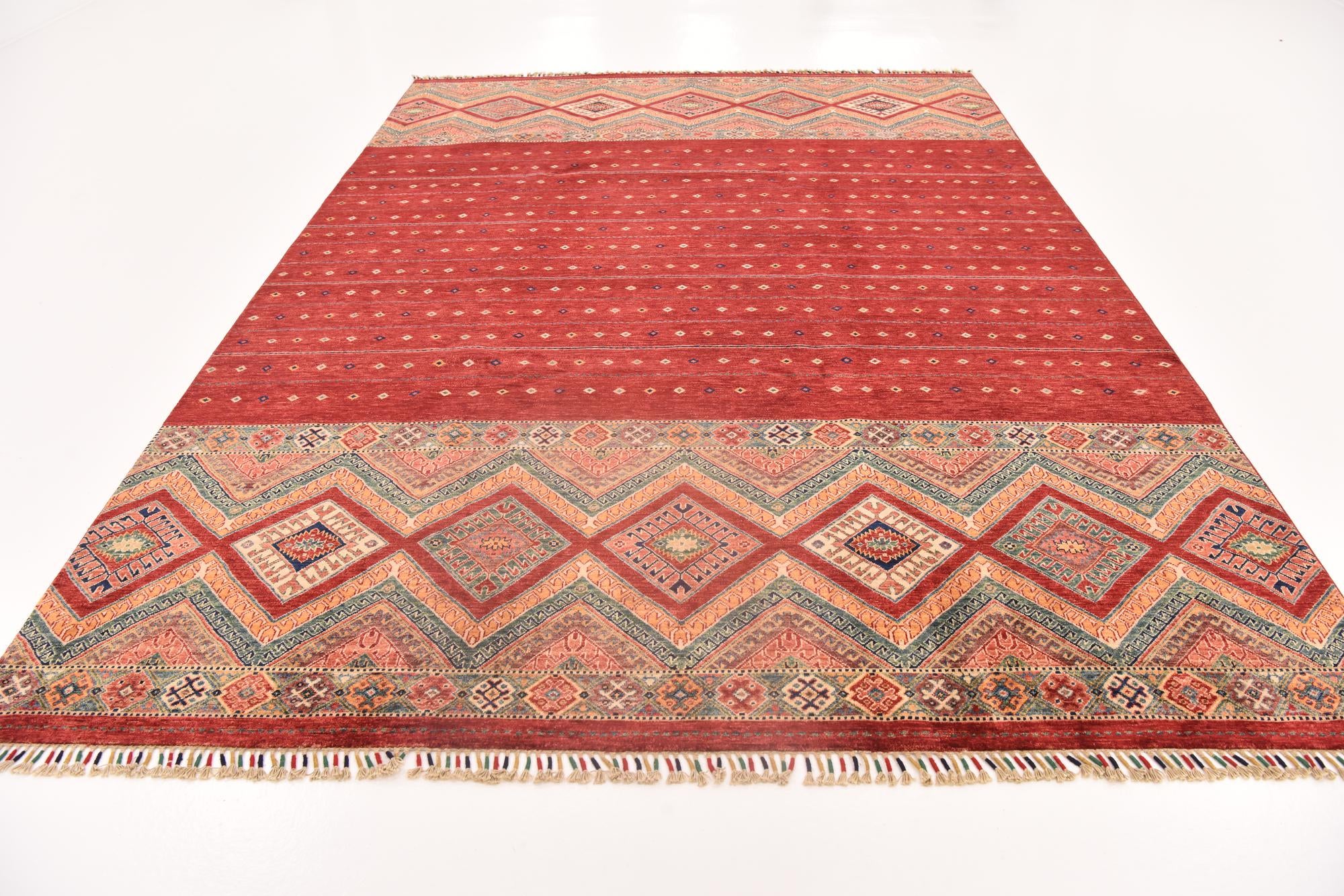8' 1 x 11' 4 Hand Knotted Ariana Ziegler Rug