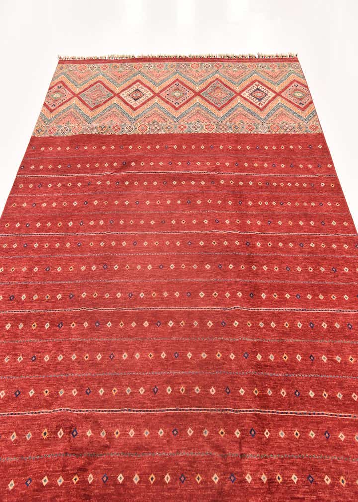 8' 1 x 11' 4 Hand Knotted Ariana Ziegler Rug