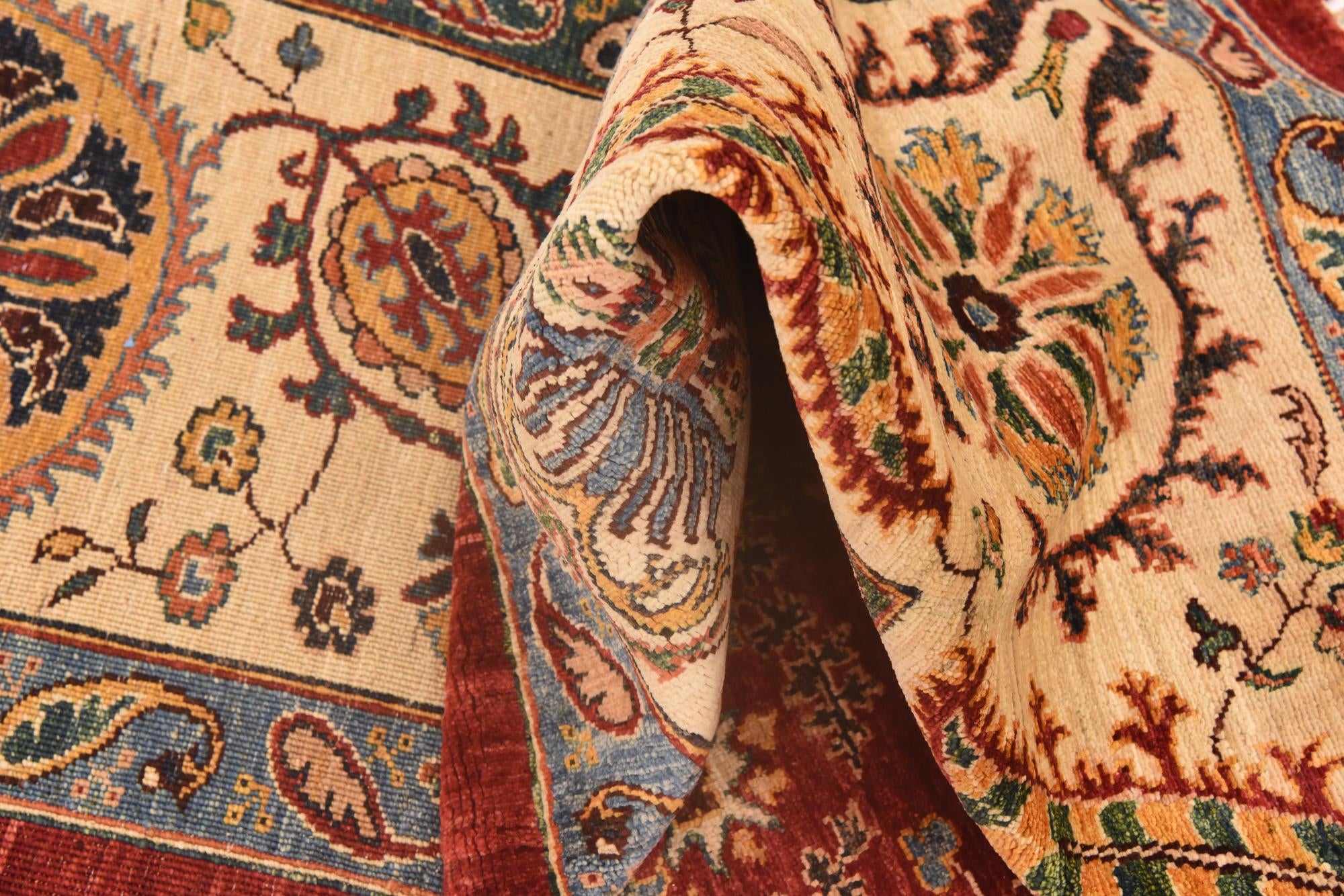 6' 11 x 9' 5 Hand Knotted Ariana Ziegler Rug
