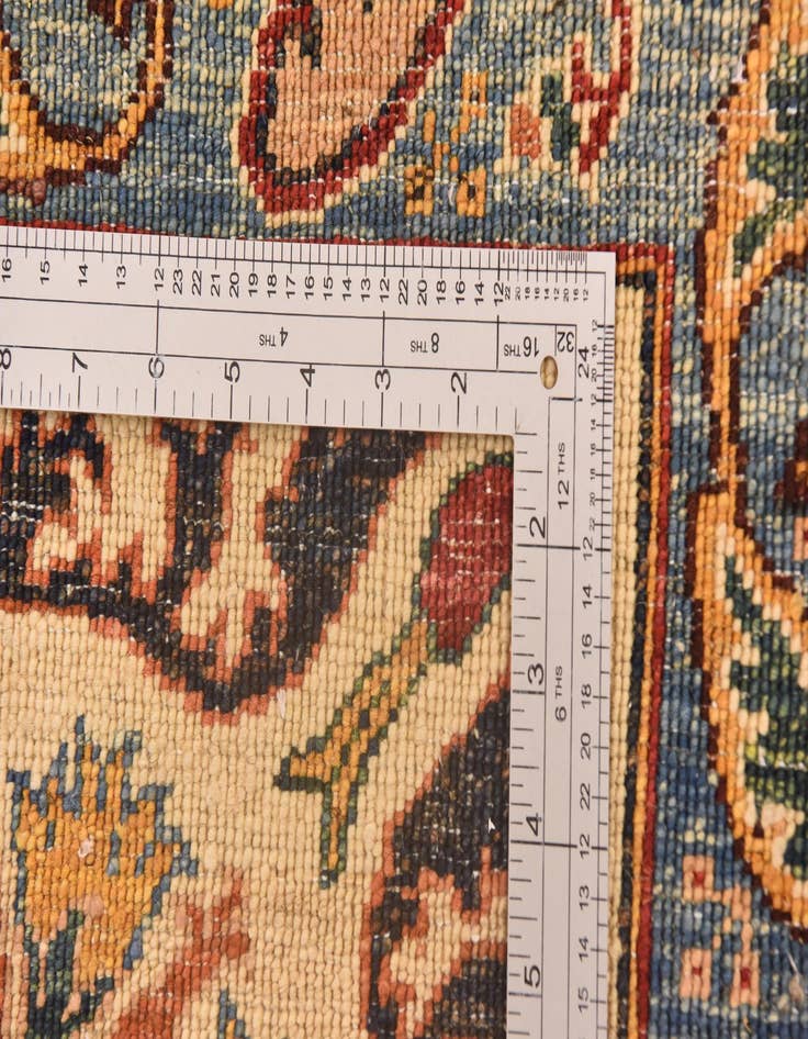 Detail image of 6' 11 x 9' 5  Hand Knotted Ariana Ziegler Rug