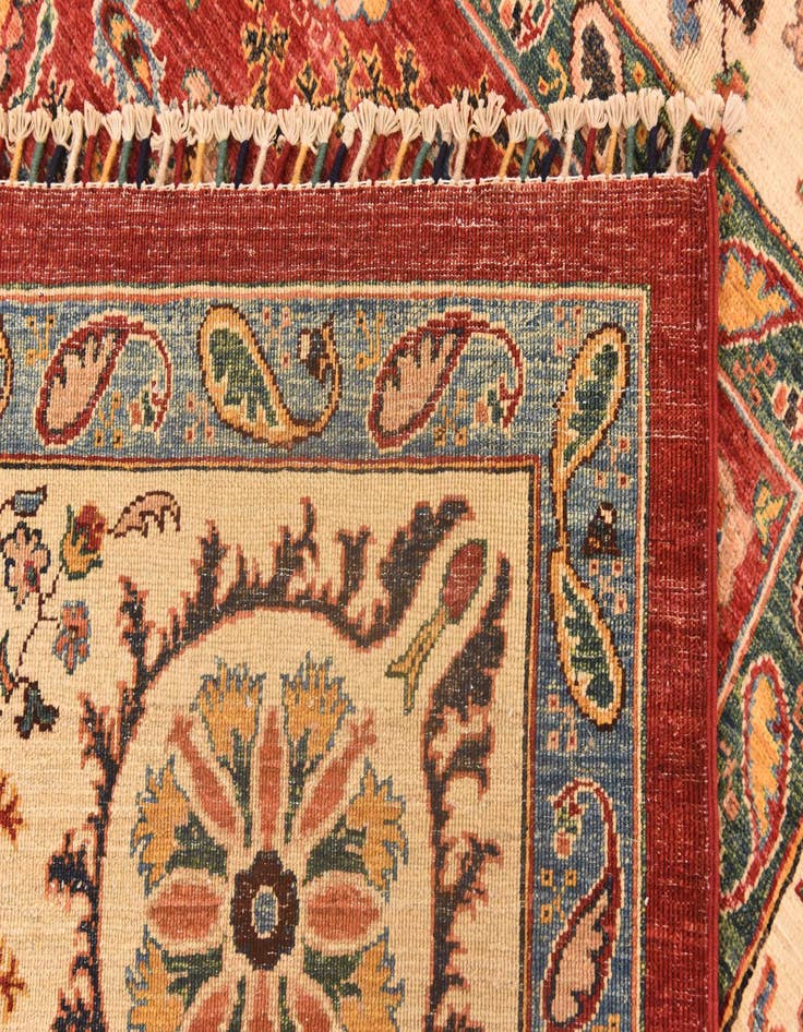 Detail image of 6' 11 x 9' 5  Hand Knotted Ariana Ziegler Rug