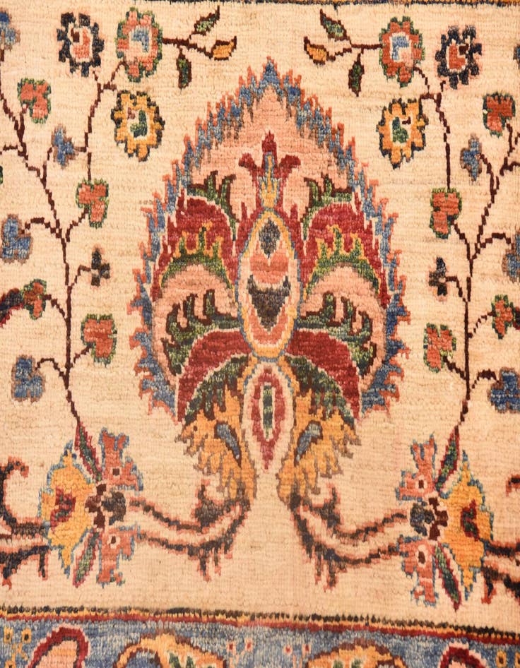 Detail image of 6' 11 x 9' 5  Hand Knotted Ariana Ziegler Rug