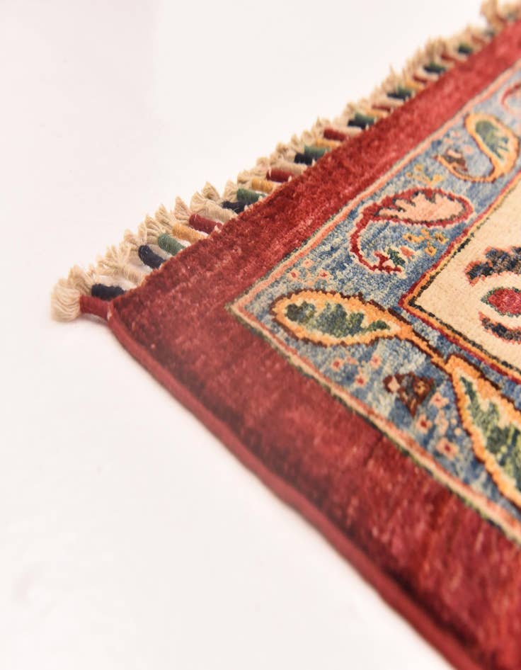 Detail image of 6' 11 x 9' 5  Hand Knotted Ariana Ziegler Rug